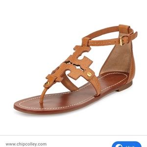 Tory burch phoebe sandals sz9